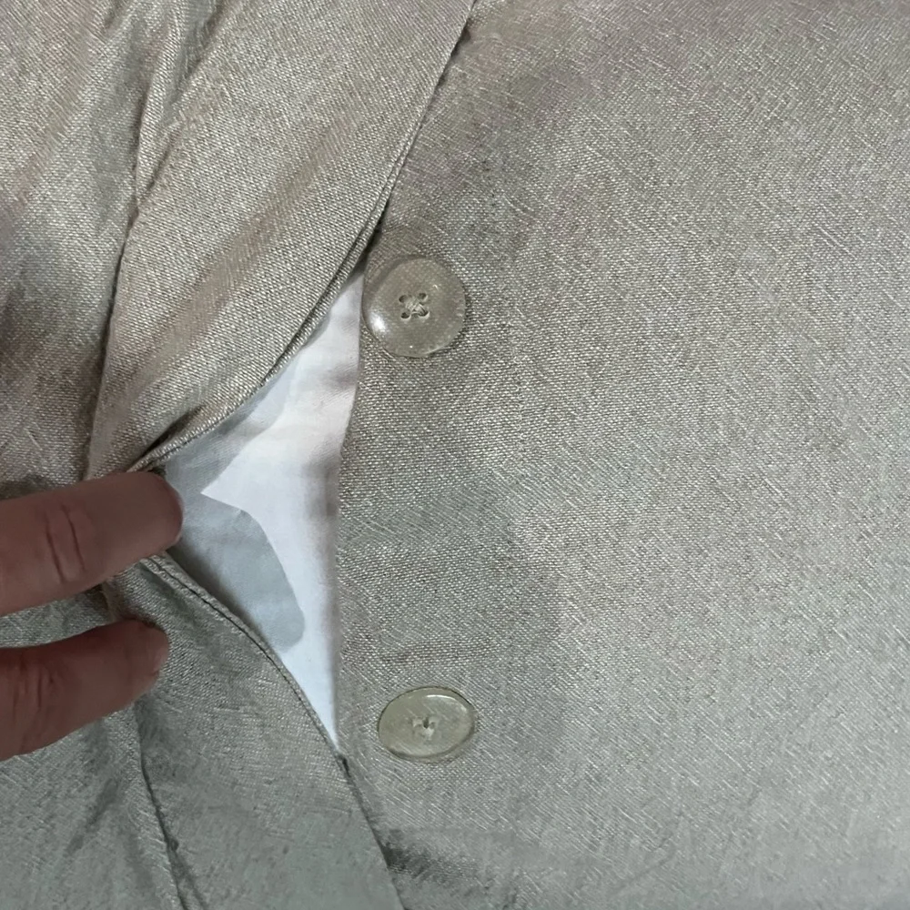 Pottery Barn Gray and Cream "Family"  LumbaR Pillowcase 16x26 (NO INSERT) - Picture 4 of 8